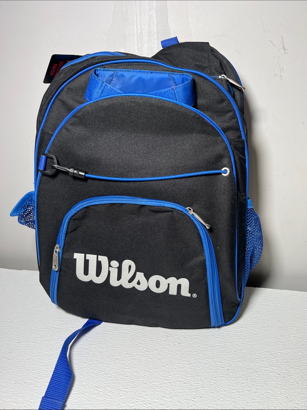 Wilson 2006 Black and Blue Athletic Backpack w/Tag New